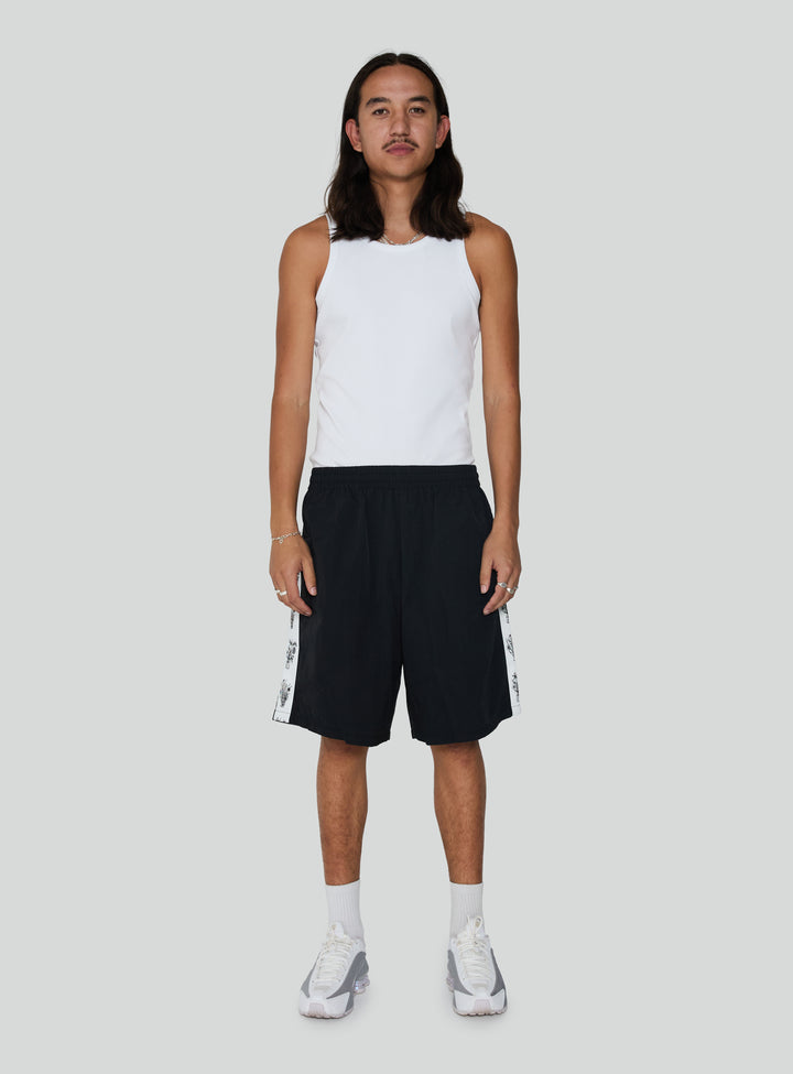 Flora Nylon Shorts