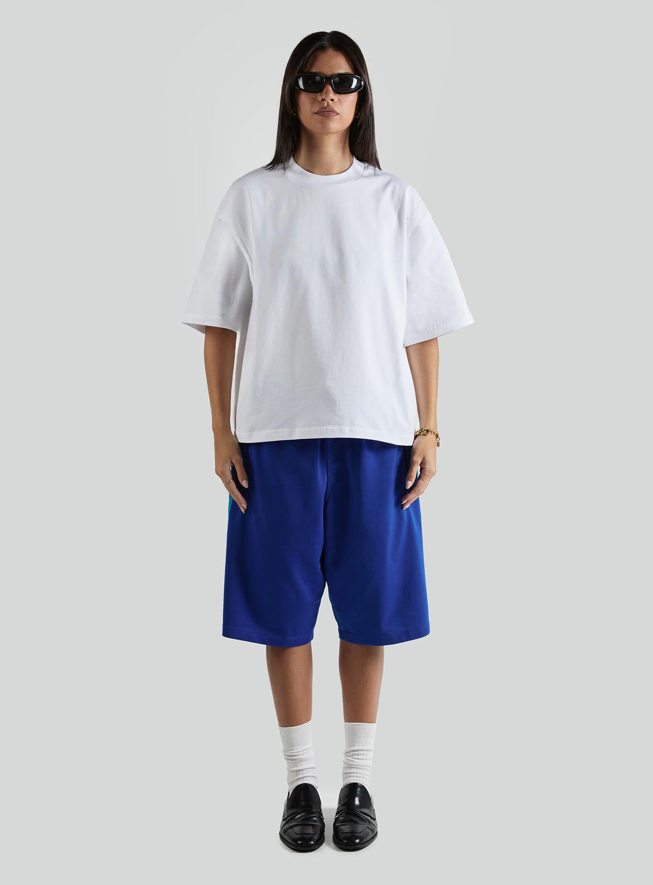 Cropped Heavyweight Tee | White
