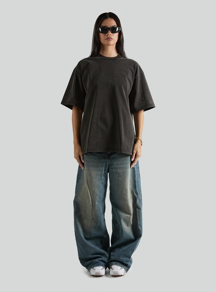 Essential Heavyweight Tee | Vintage Black