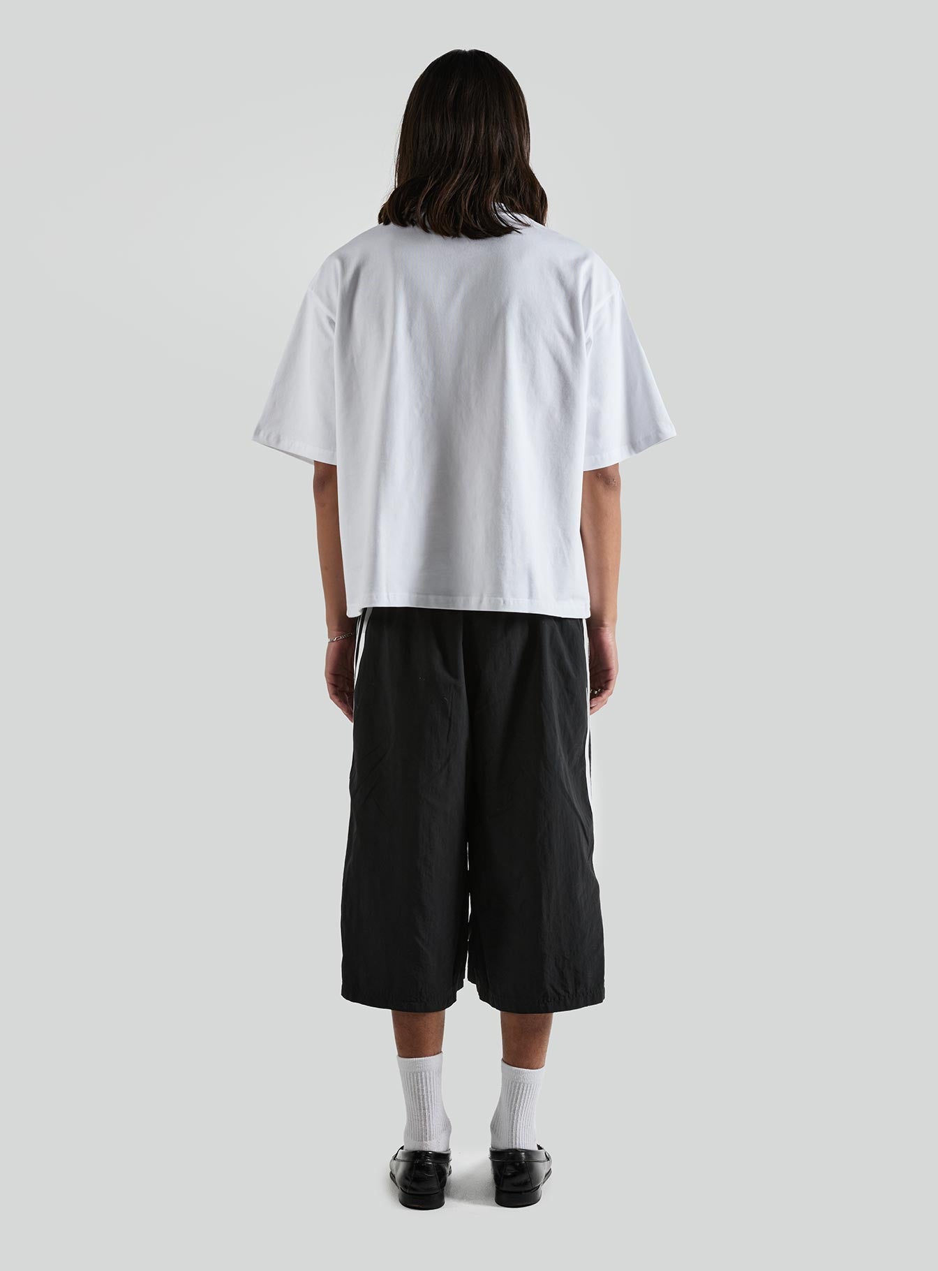 Cropped Heavyweight Tee | White