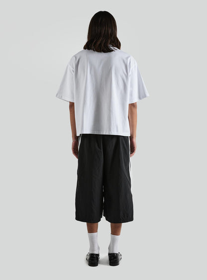 Cropped Heavyweight Tee | White