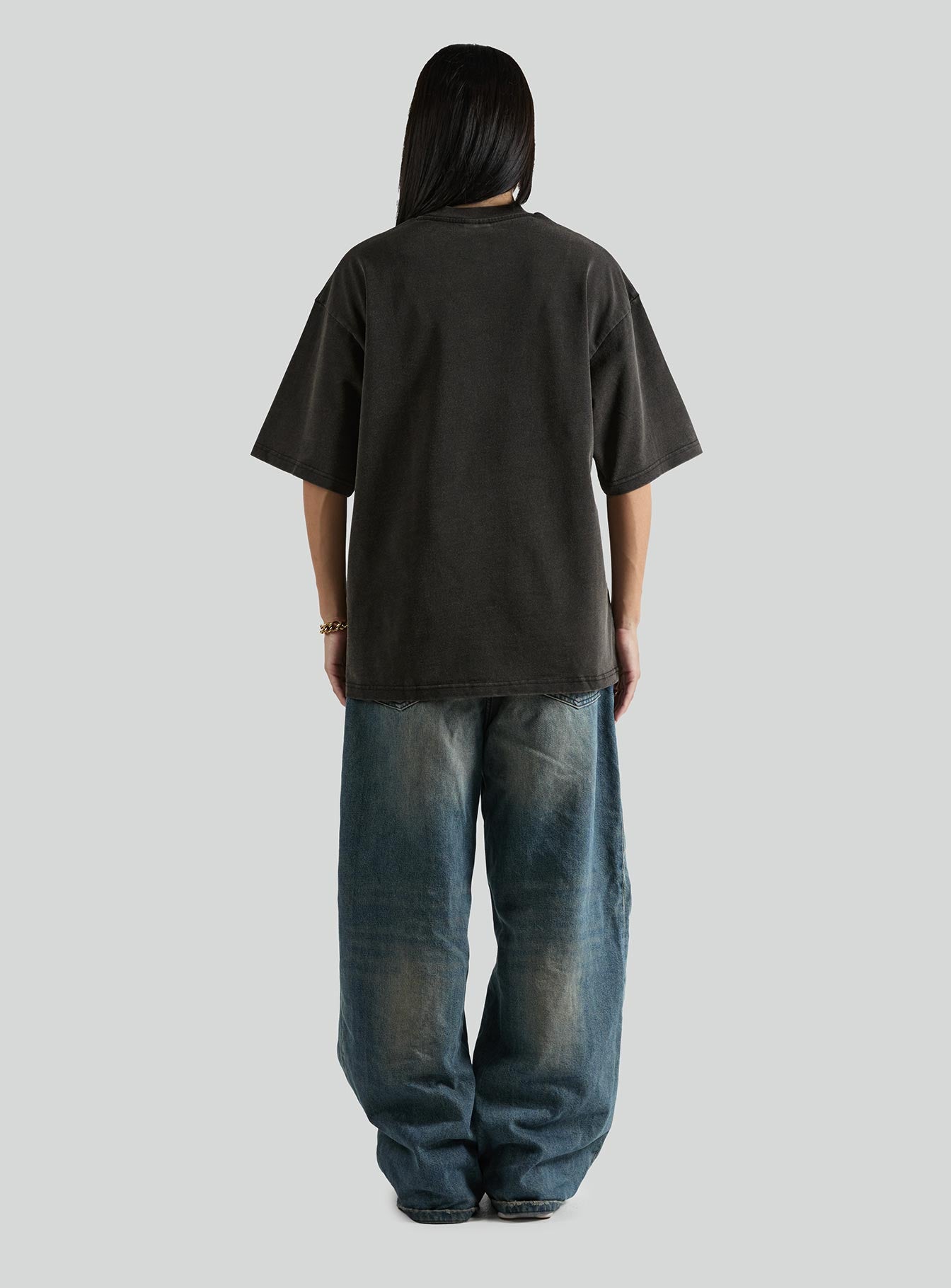 Essential Heavyweight Tee | Vintage Black
