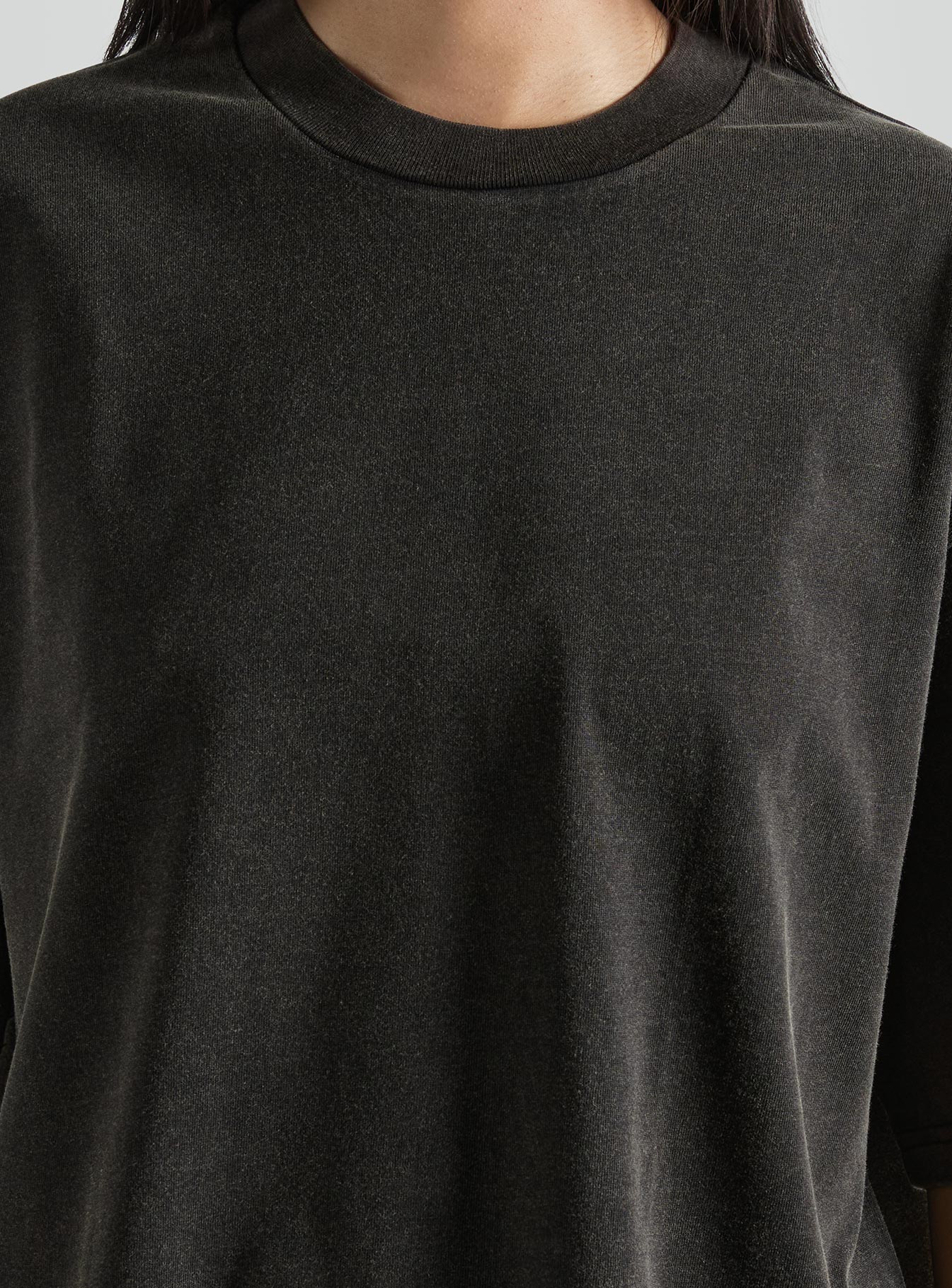 Essential Heavyweight Tee | Vintage Black