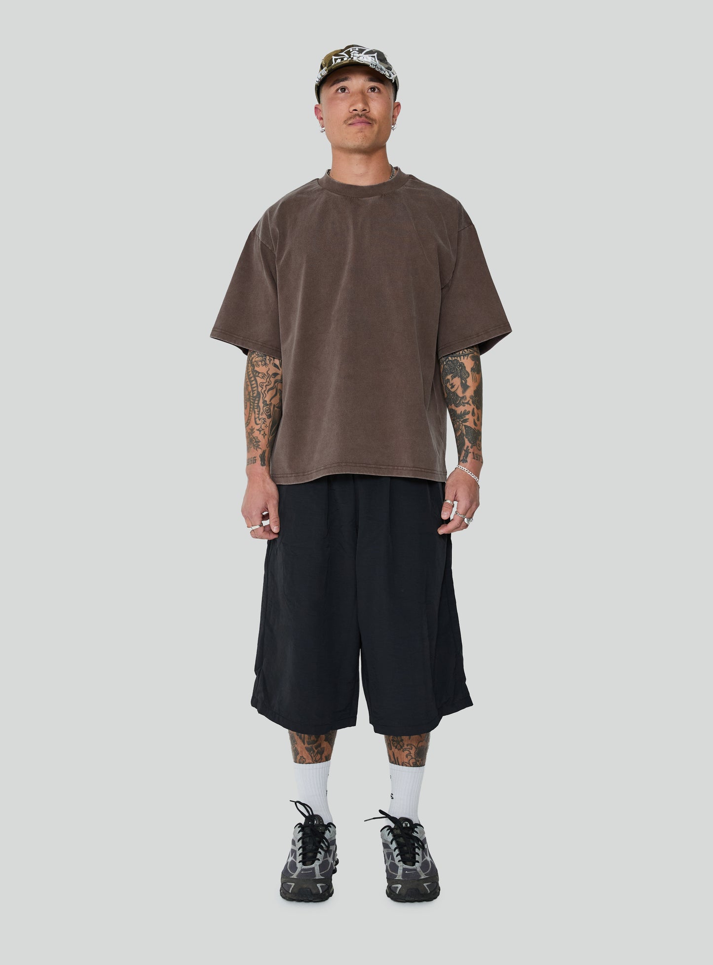 Everyday Wash Tee | Brown