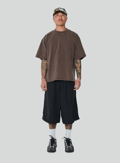 Everyday Wash Tee | Brown