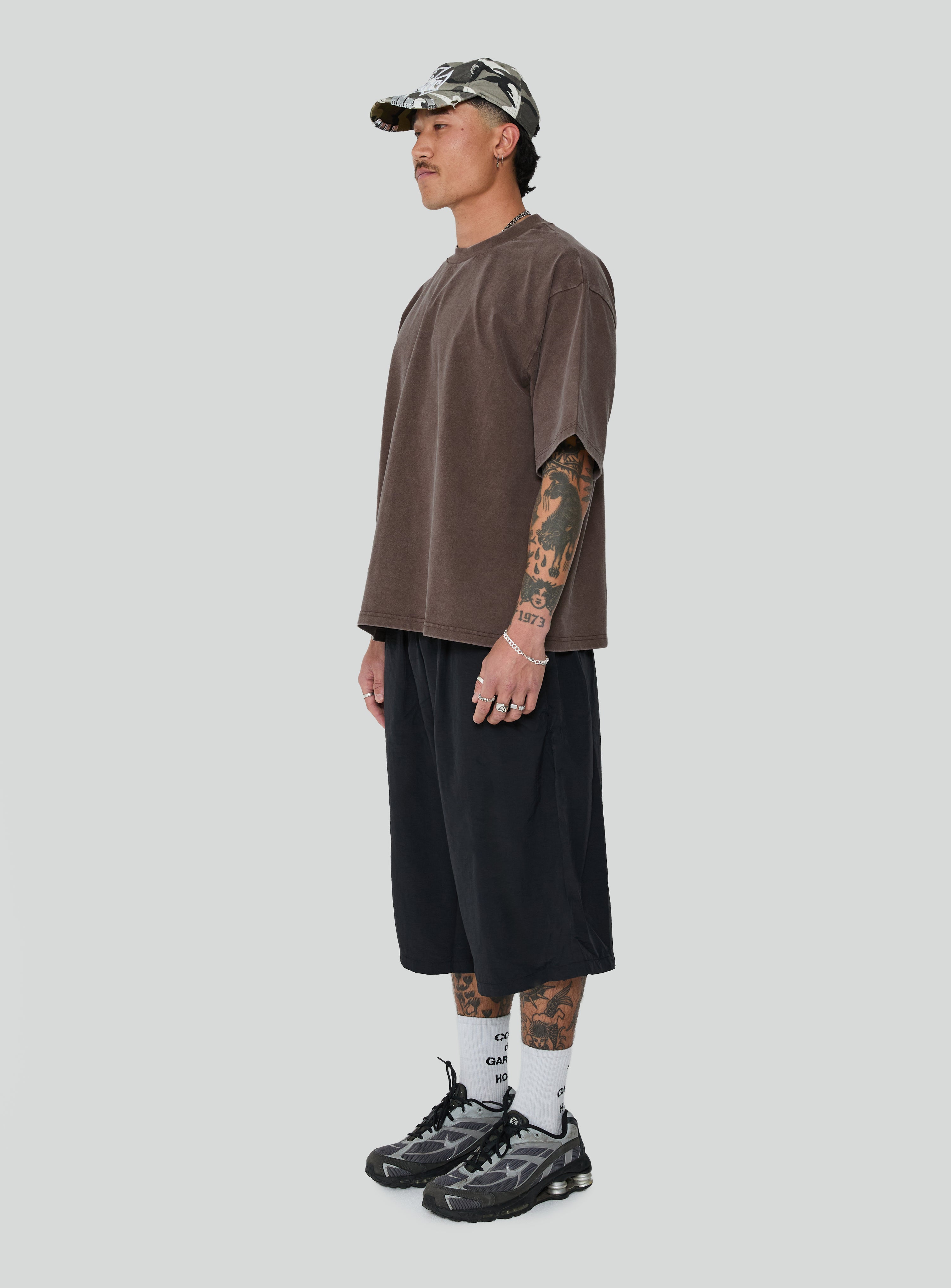 Everyday Wash Tee | Brown