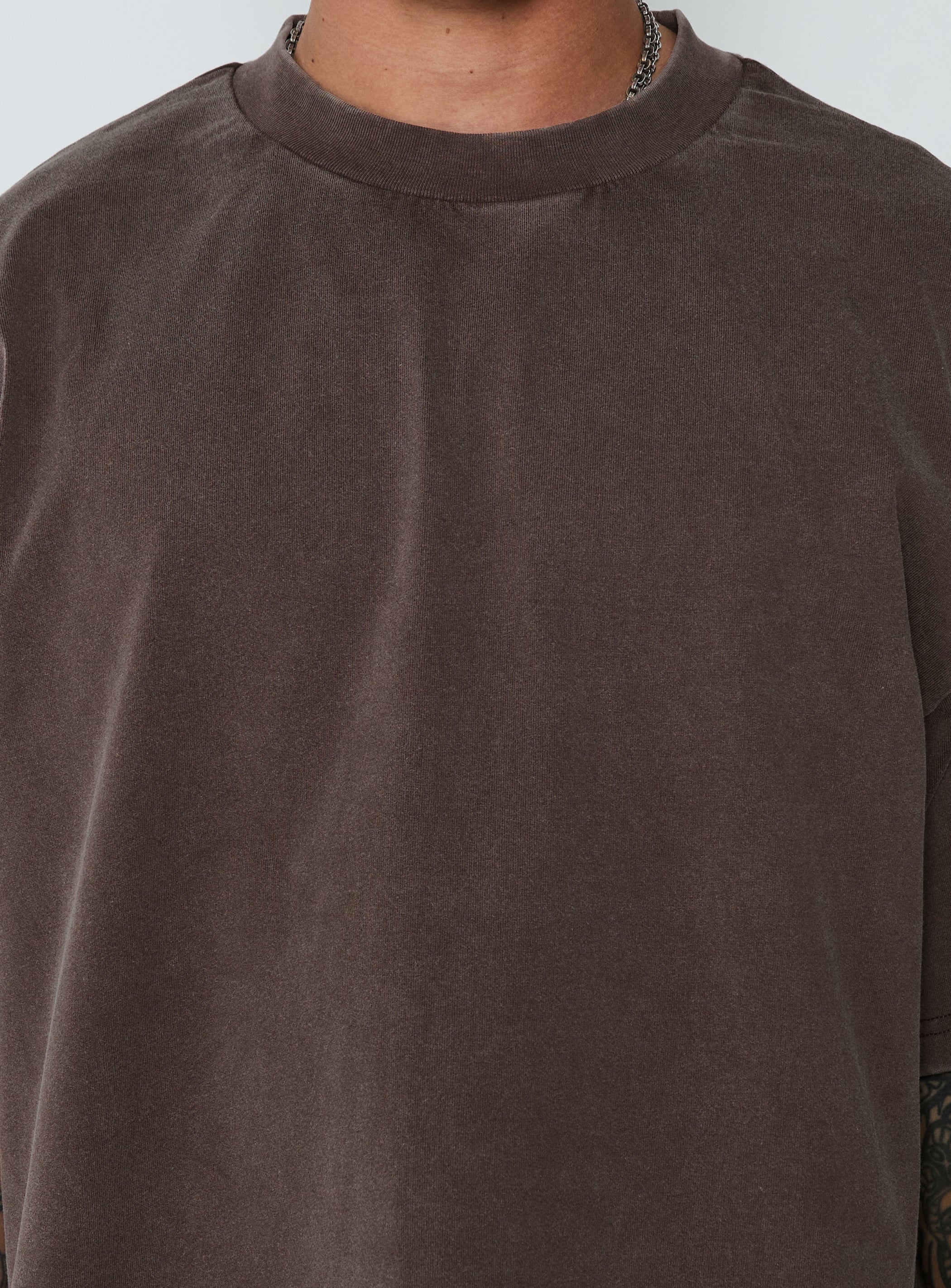 Everyday Wash Tee | Brown