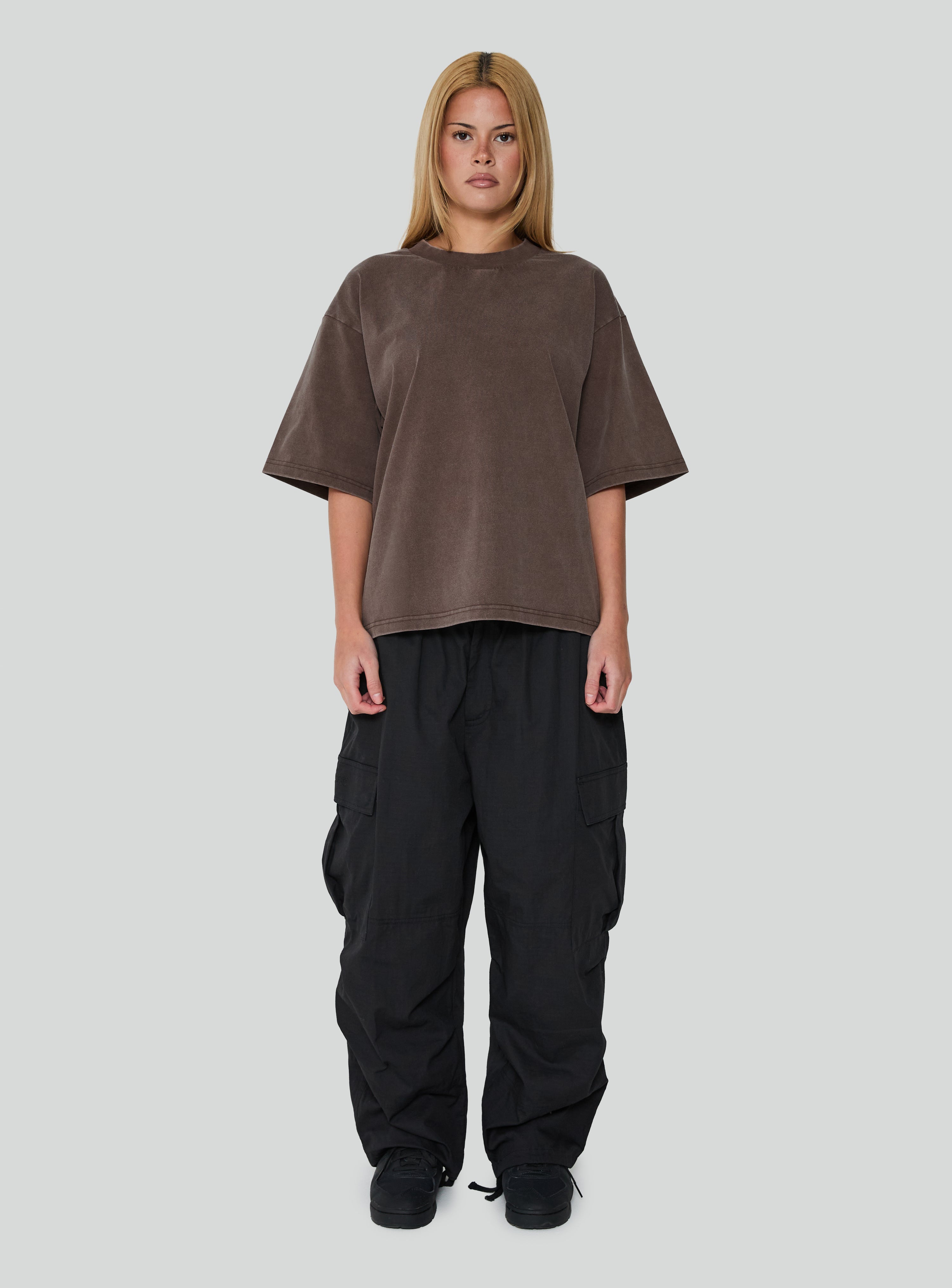 Everyday Wash Tee | Brown