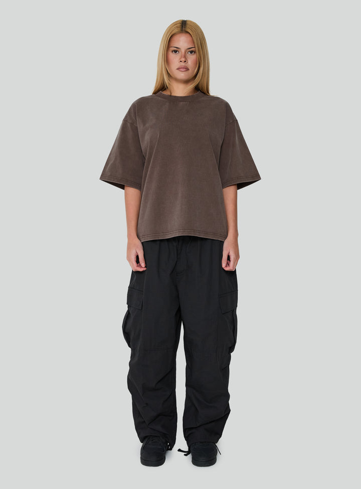 Everyday Wash Tee | Brown