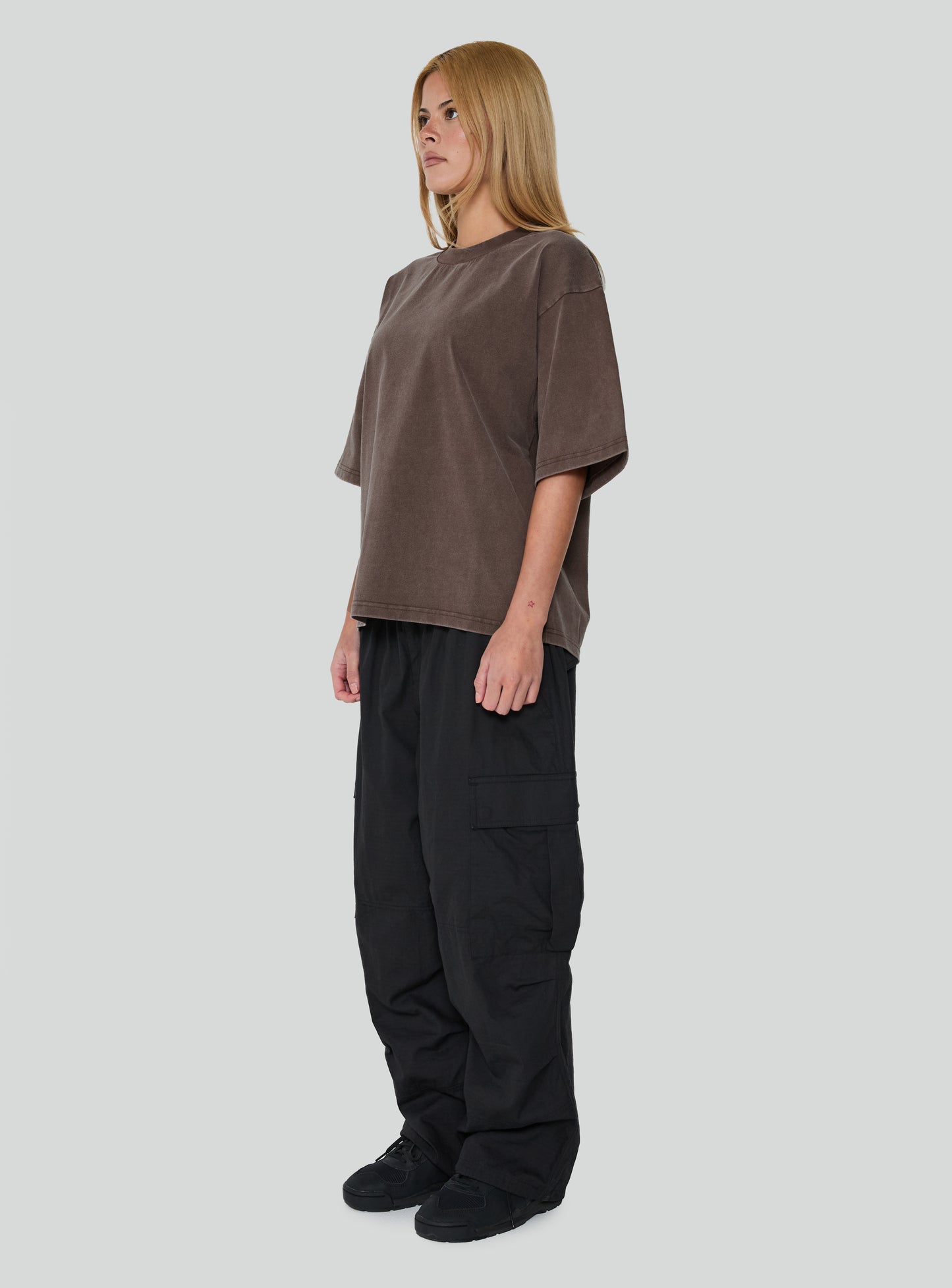 Everyday Wash Tee | Brown