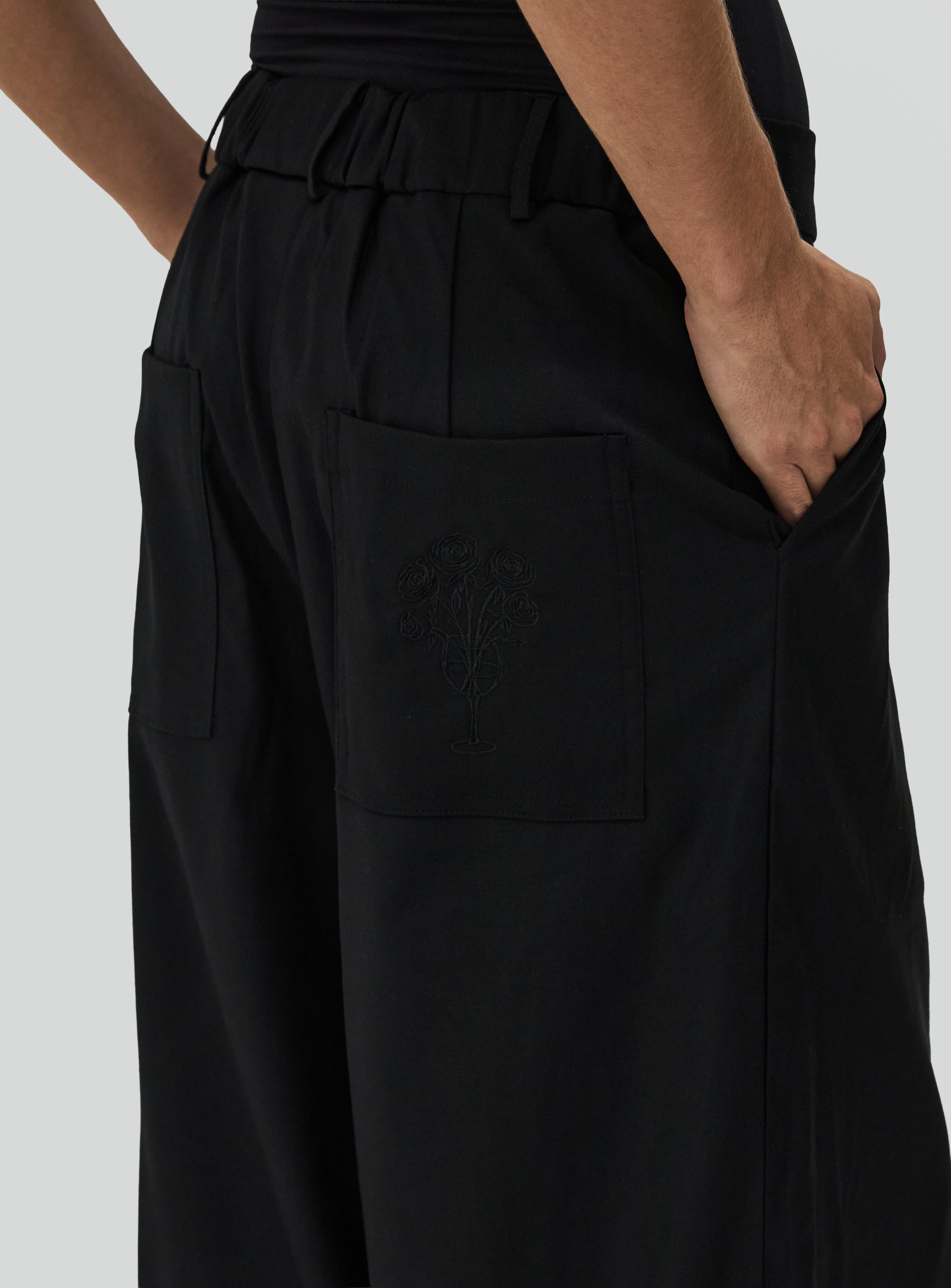 La Rose Brûlée | Pleated Pants