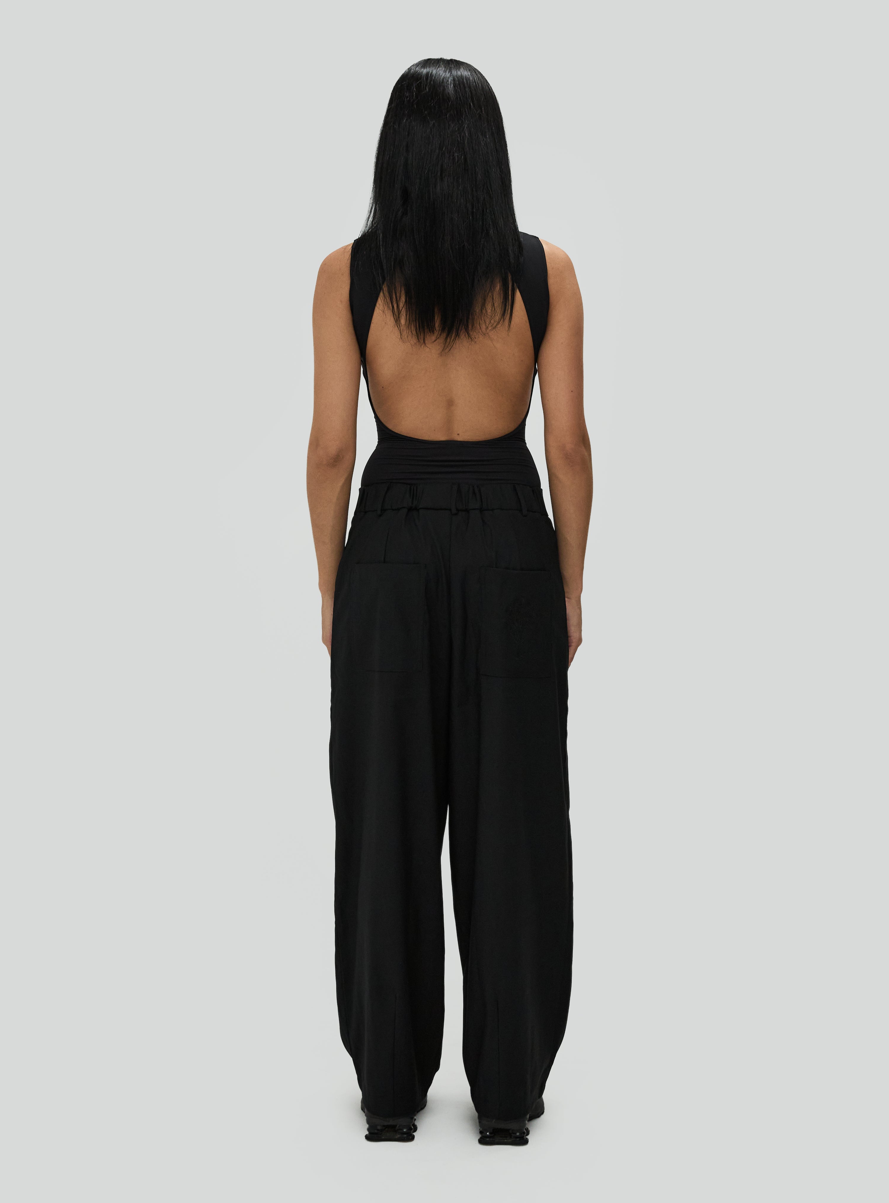 La Rose Brûlée | Pleated Pants