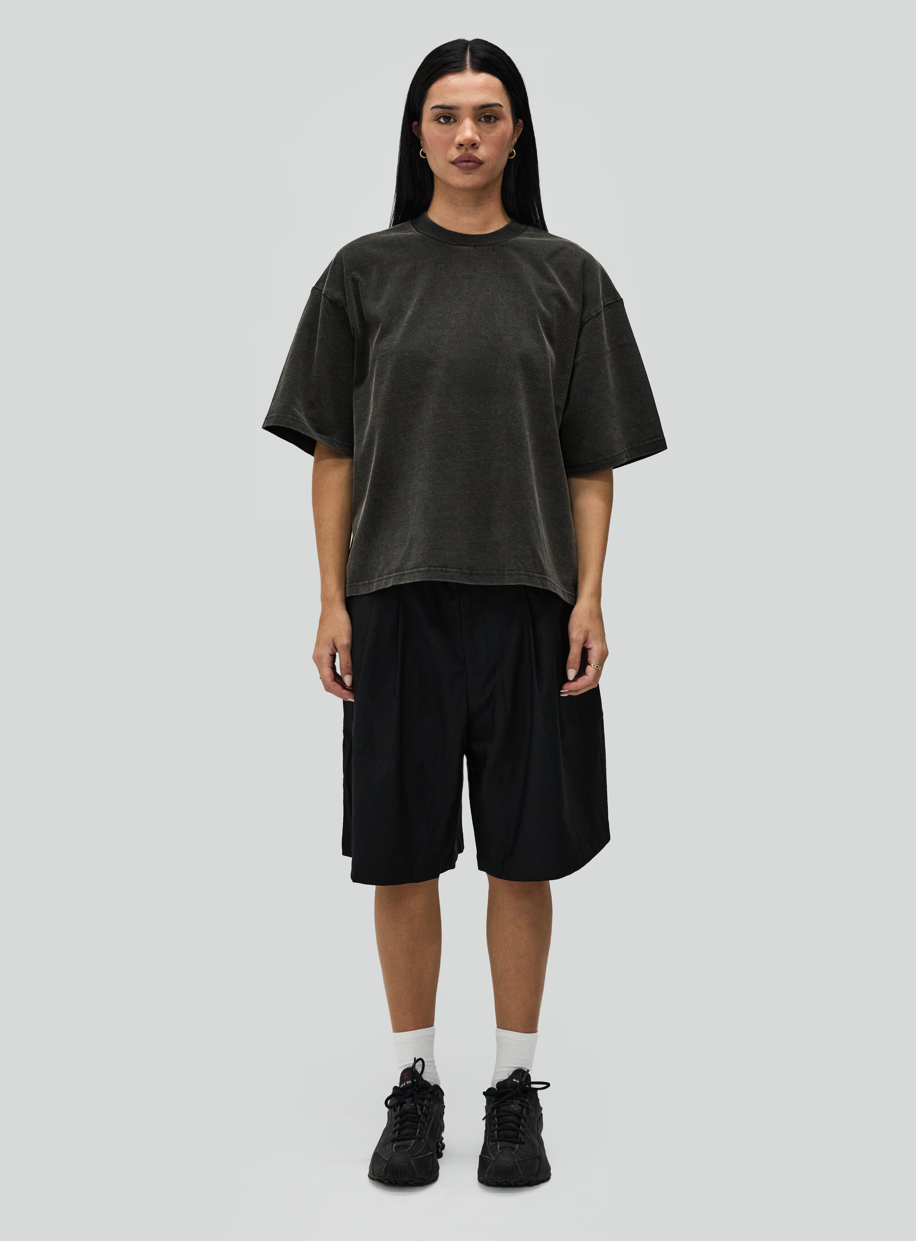 La Rose Brûlée | Pleated Shorts