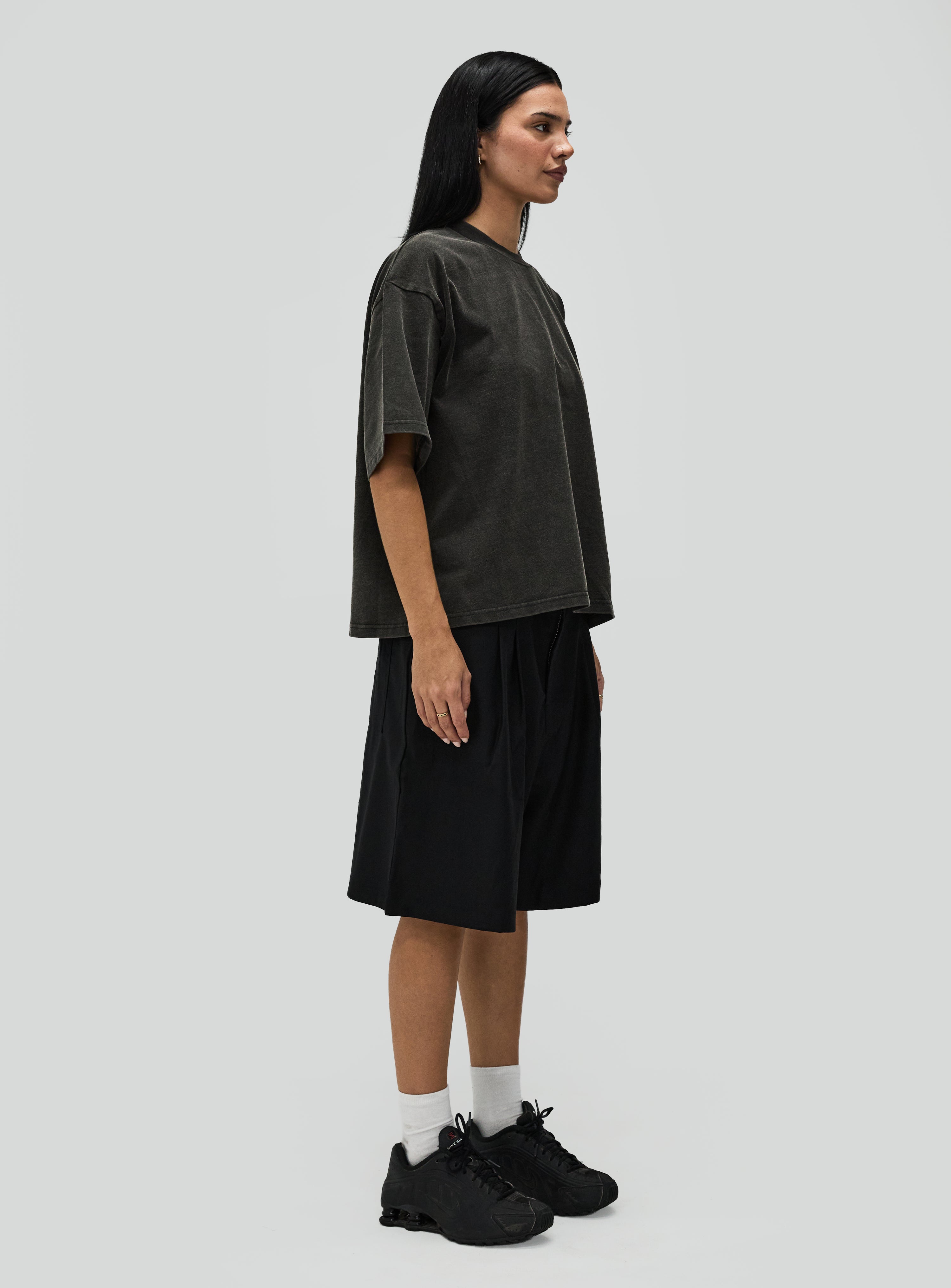 La Rose Brûlée | Pleated Shorts