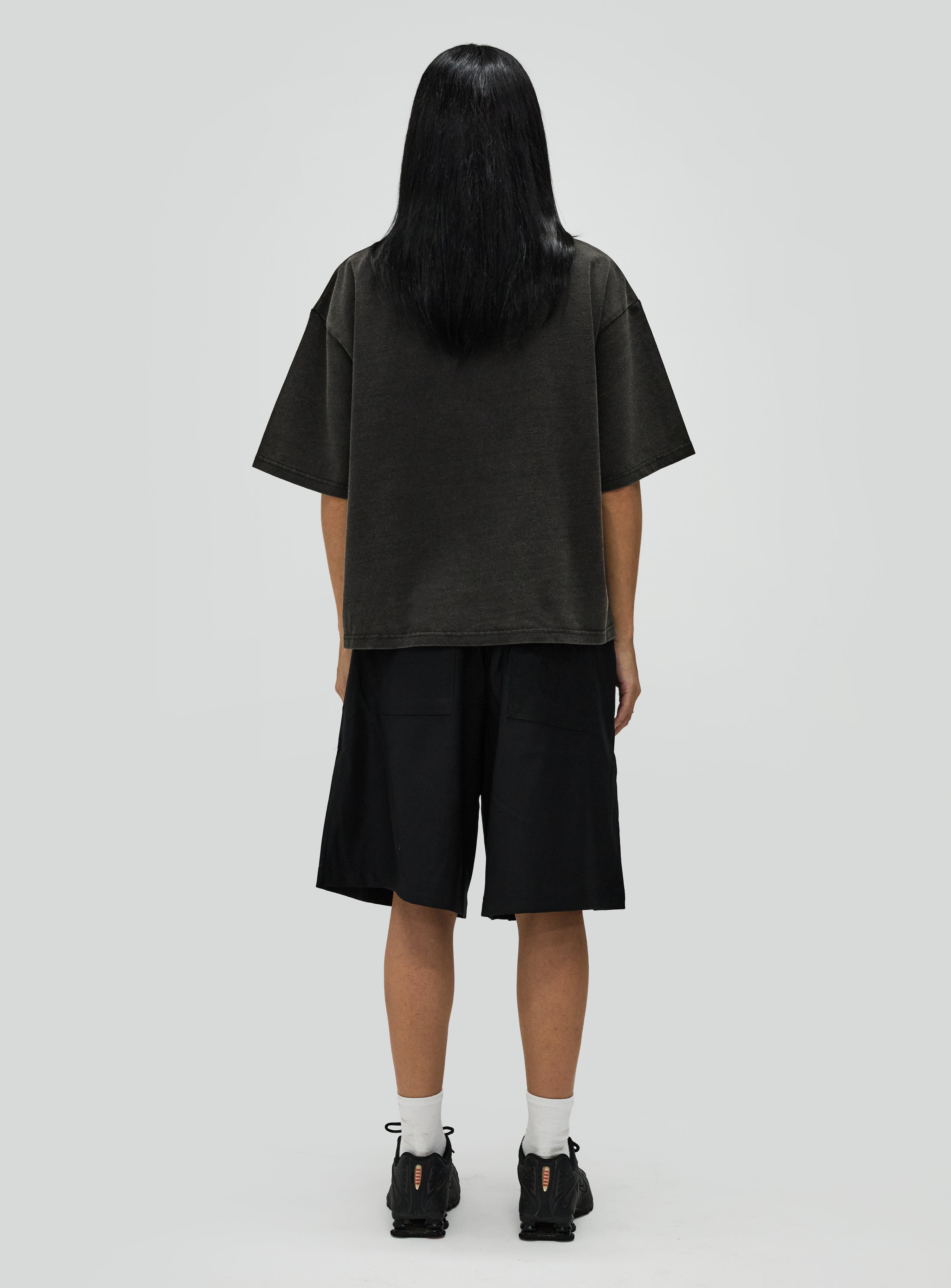 La Rose Brûlée | Pleated Shorts