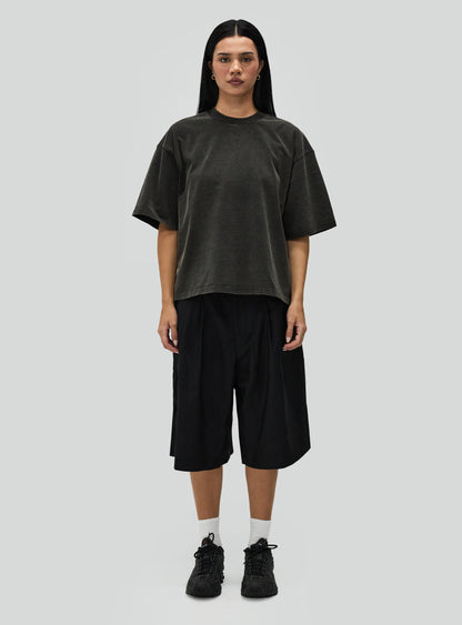 La Rose Brûlée | Pleated Shorts