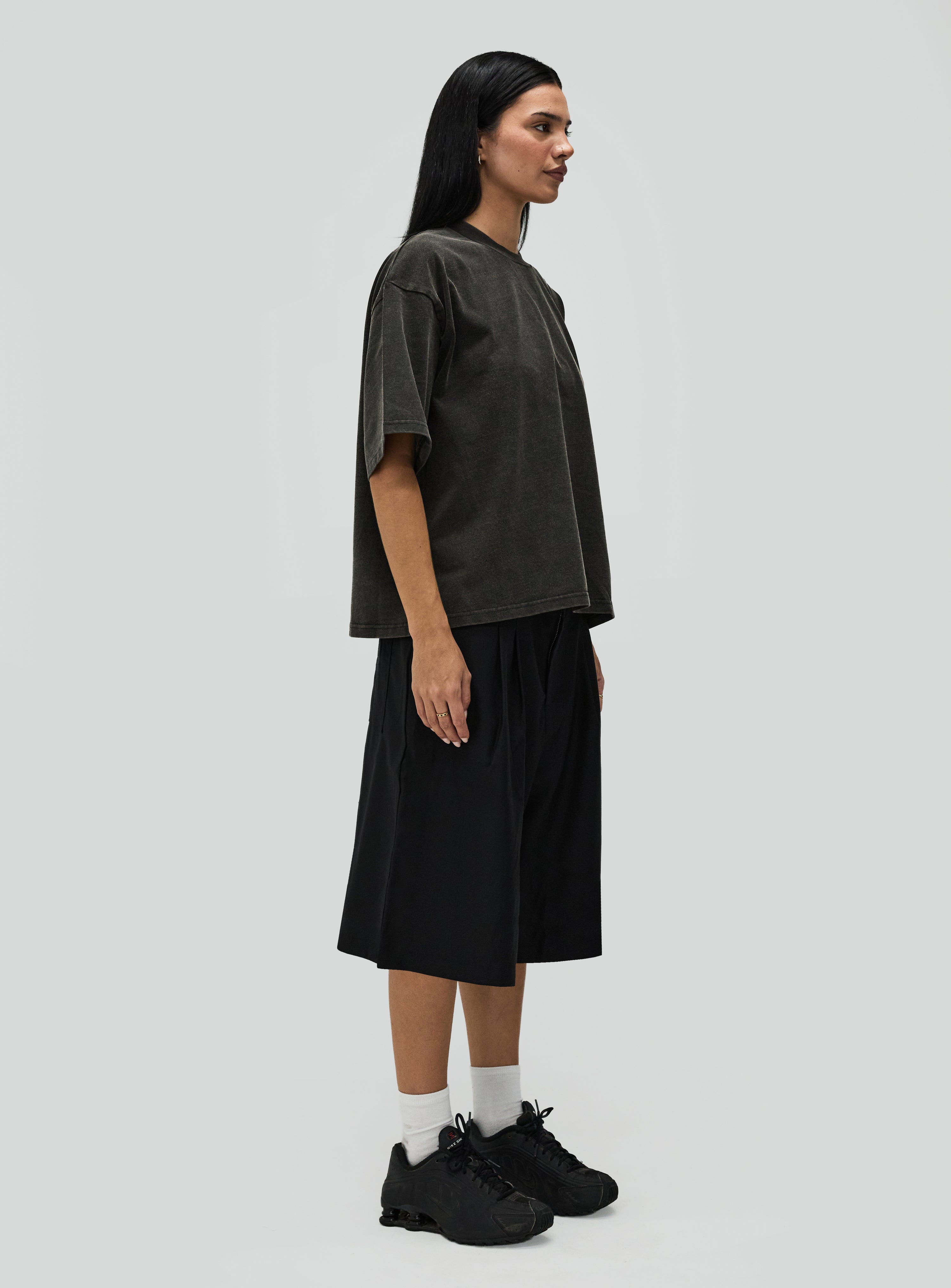 La Rose Brûlée | Pleated Shorts