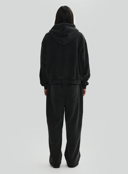 Obsidian Veil Fleece Zip-Up