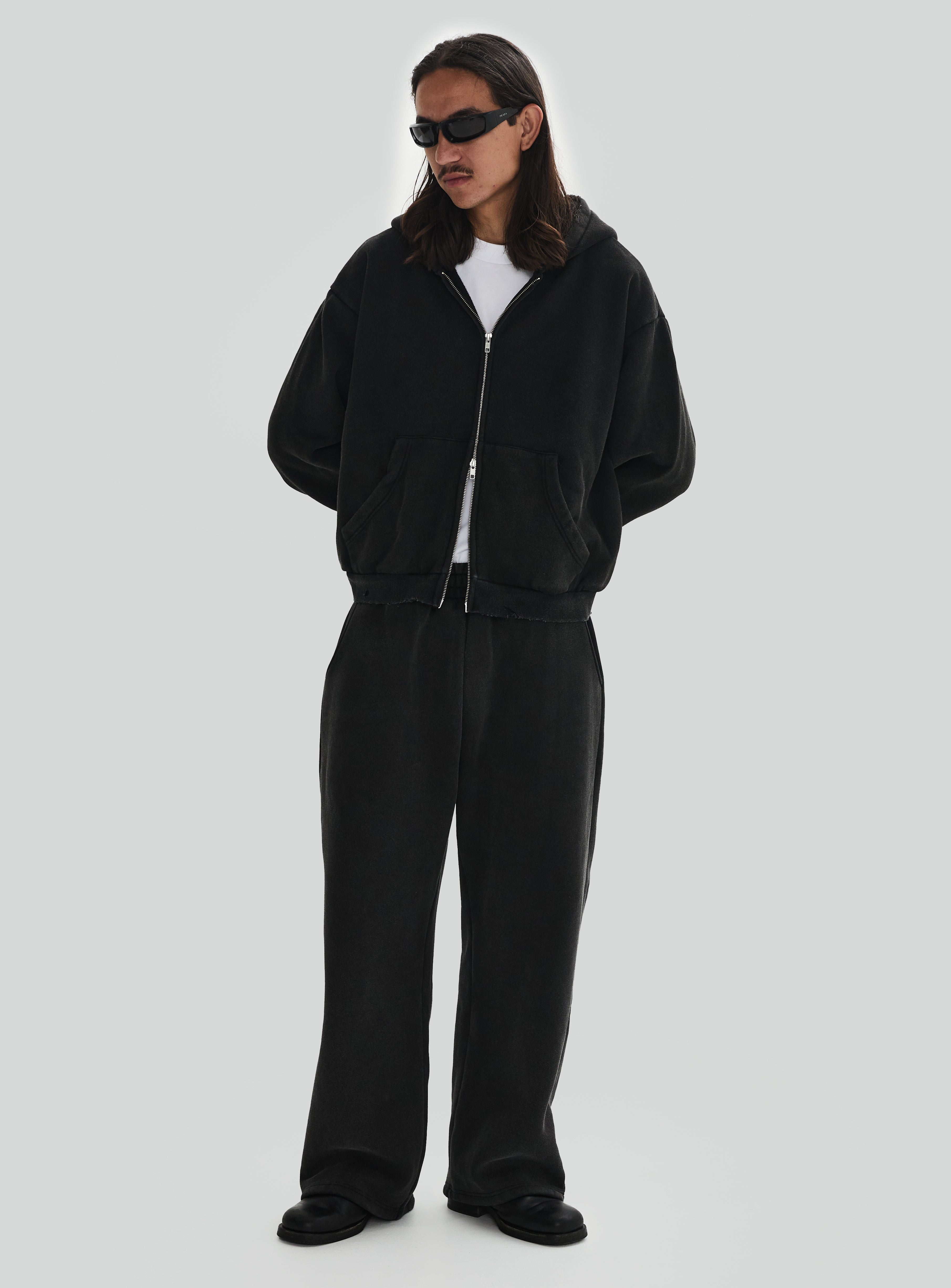 メンズウェア OBSIDIAN Fleece Switching Pants Obsidian Fleece Pant – blanks by polar goods