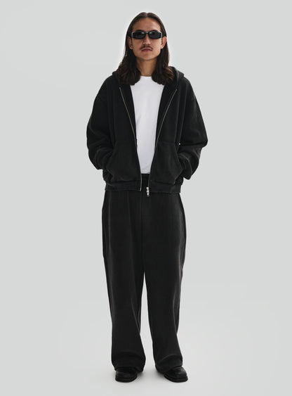 Obsidian Veil Fleece Zip-Up
