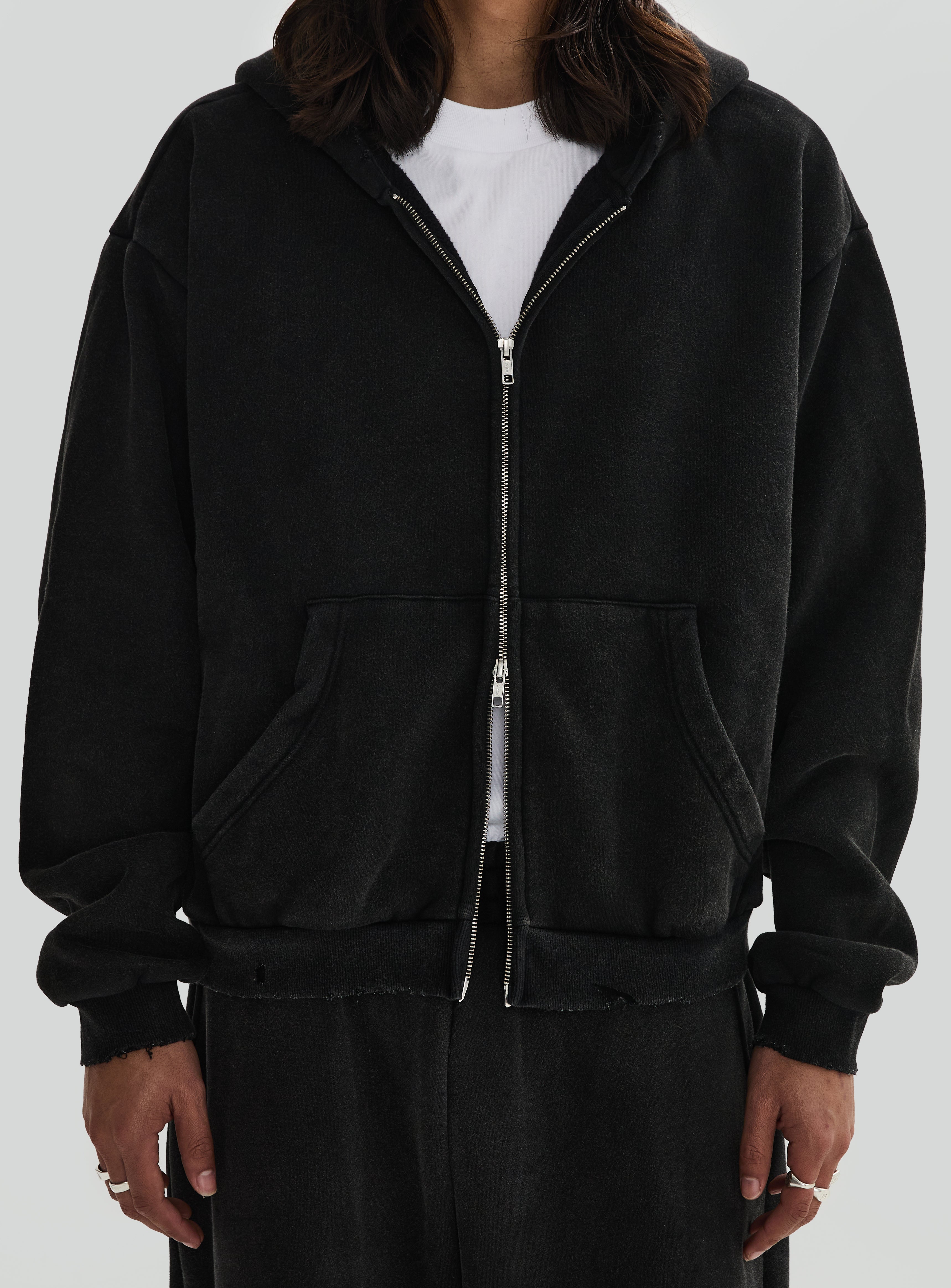 Obsidian Veil Fleece Zip-Up – blanks by polar goods