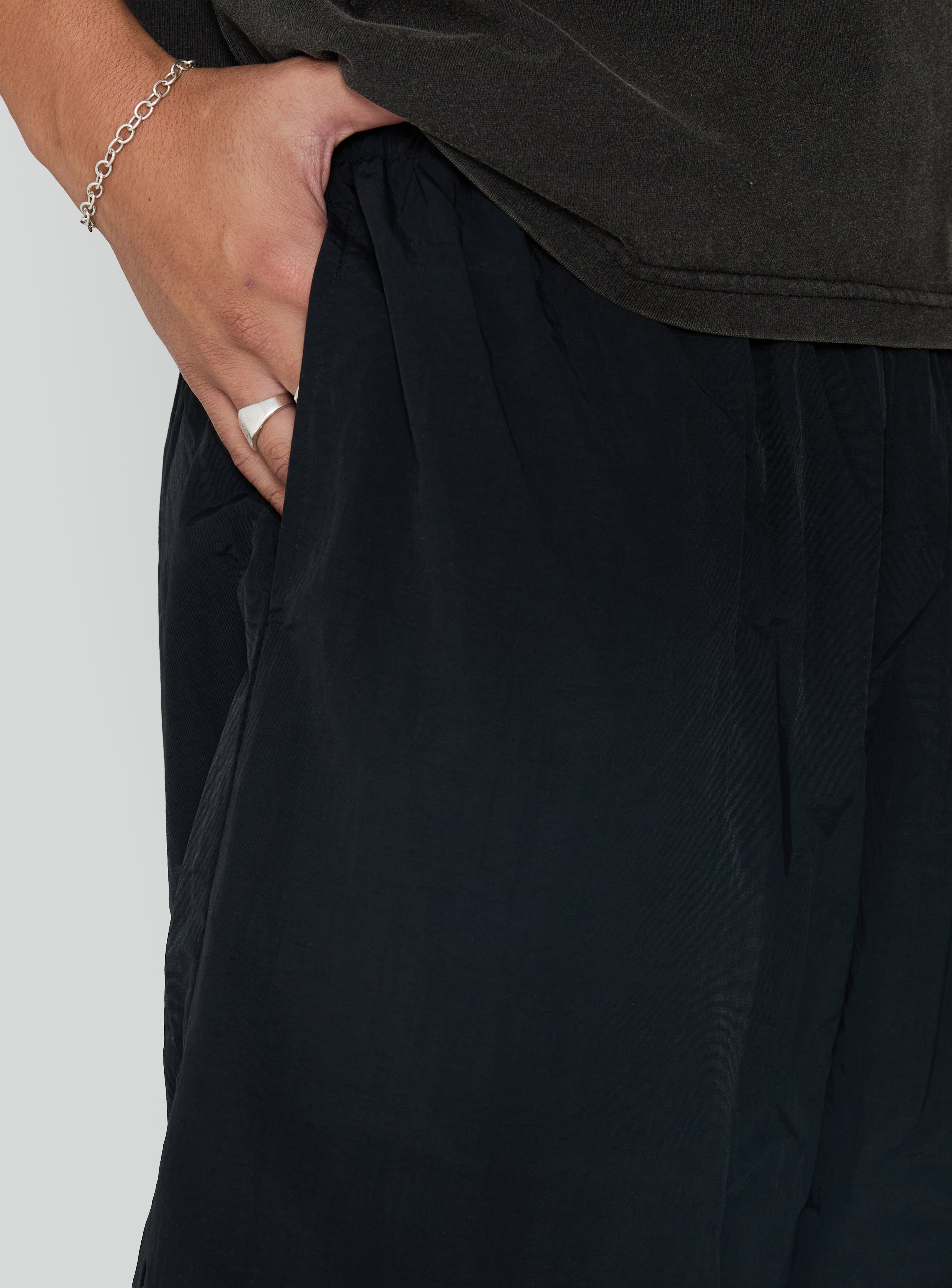 Blank Nylon 3/4 Shorts