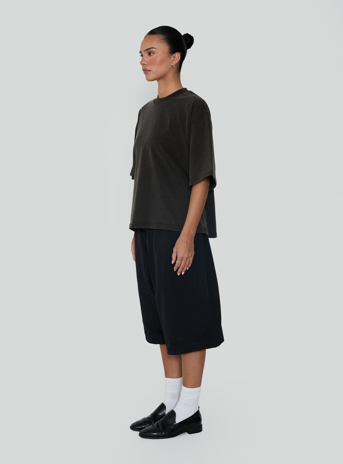 Blank Nylon 3/4 Shorts