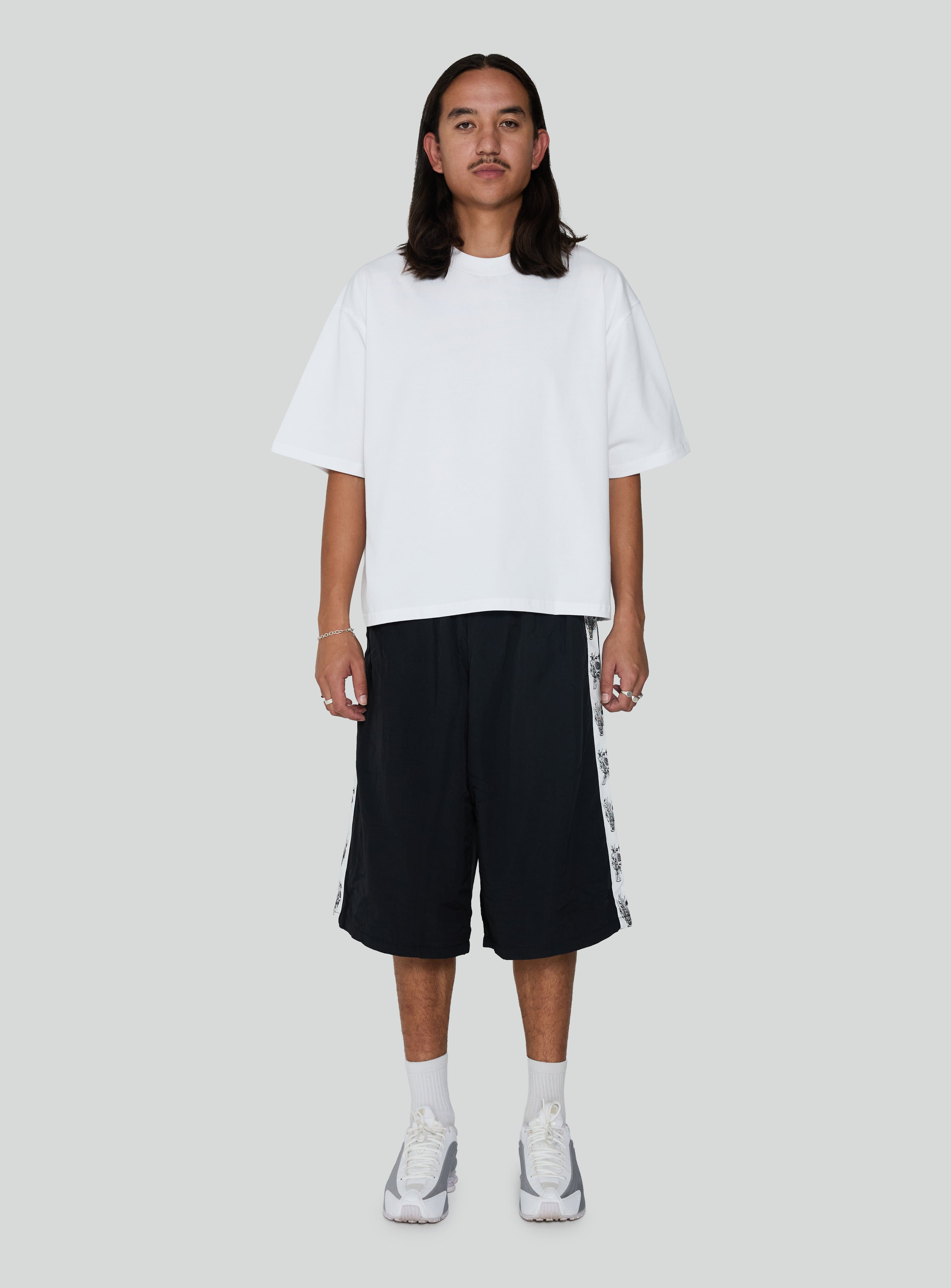 Flora Nylon 3/4 Shorts
