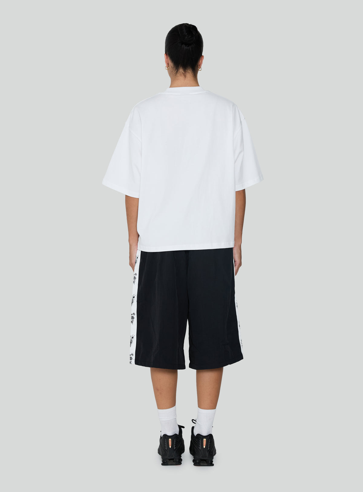 Flora Nylon 3/4 Shorts