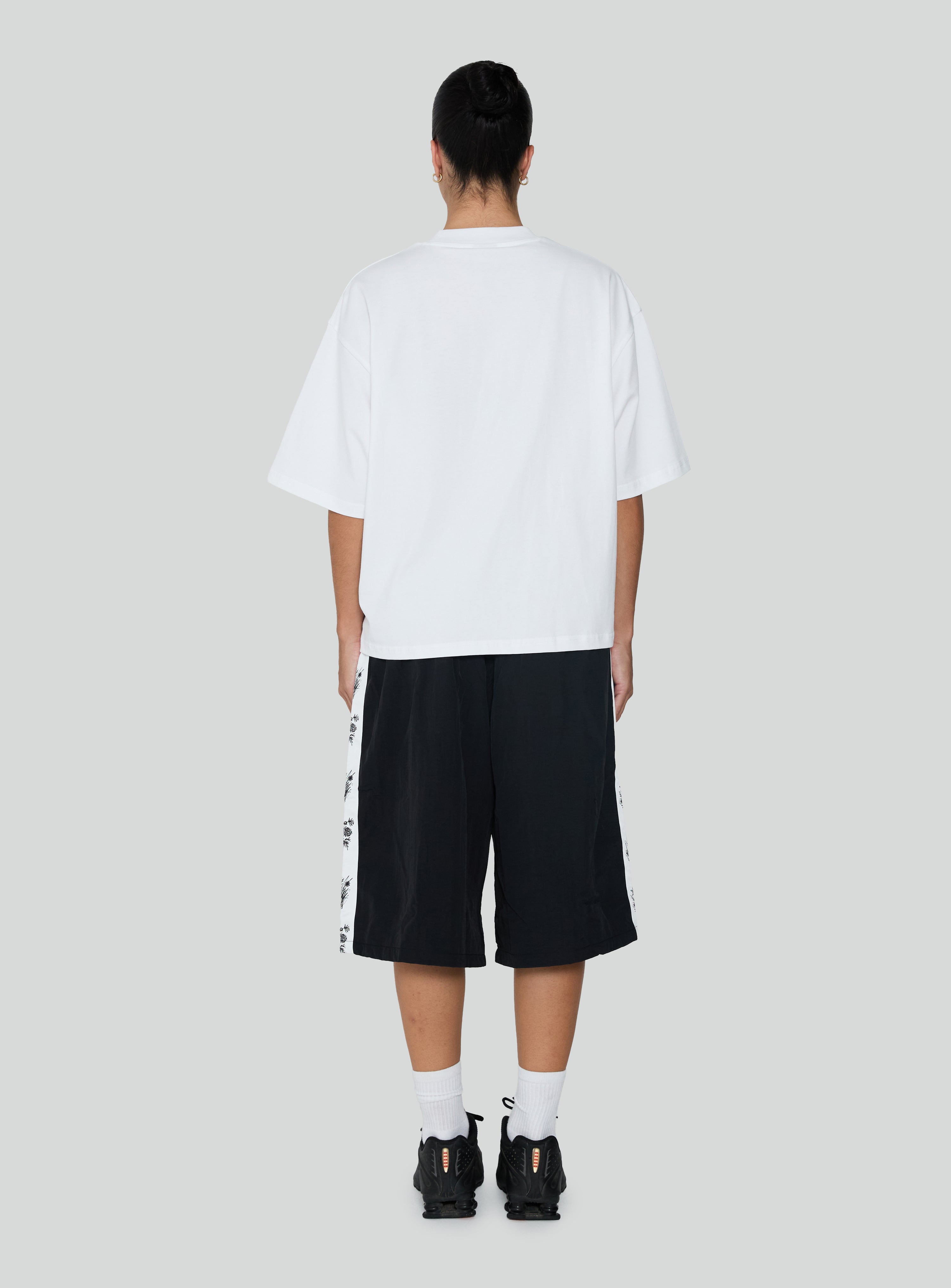 Flora Nylon 3/4 Shorts