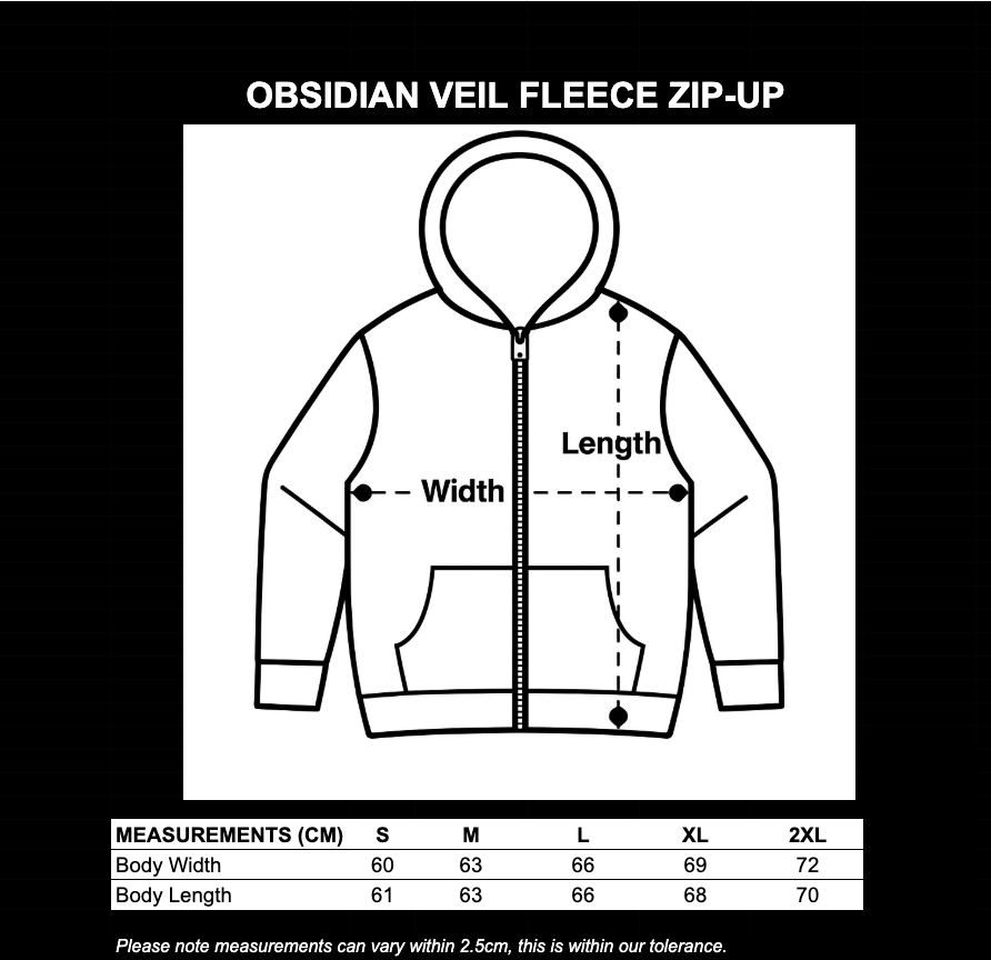 Obsidian Veil Fleece Set