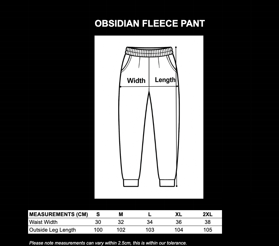 Obsidian Veil Fleece Set