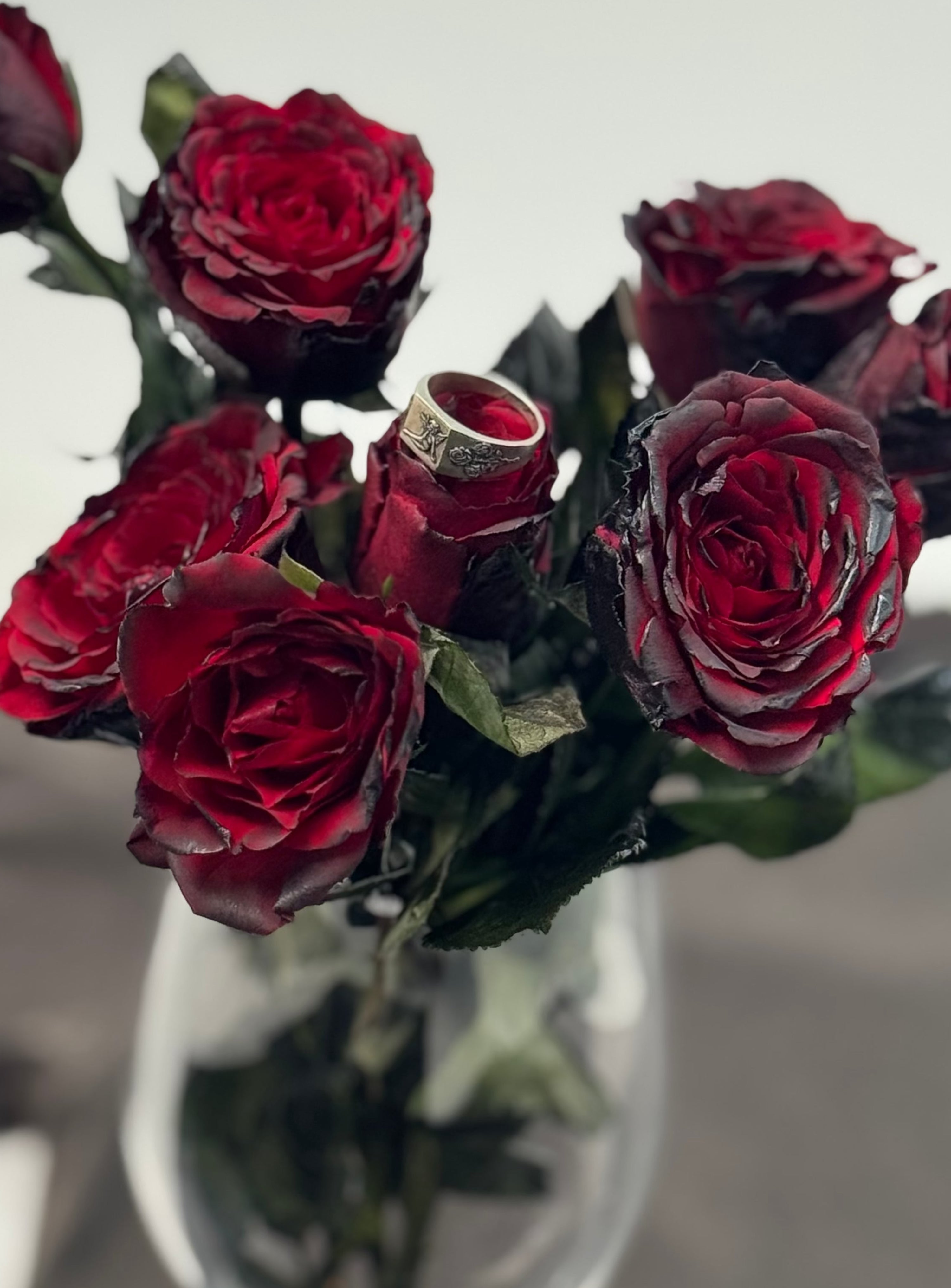 The Cherub's Flame | 925 Sterling Silver Ring